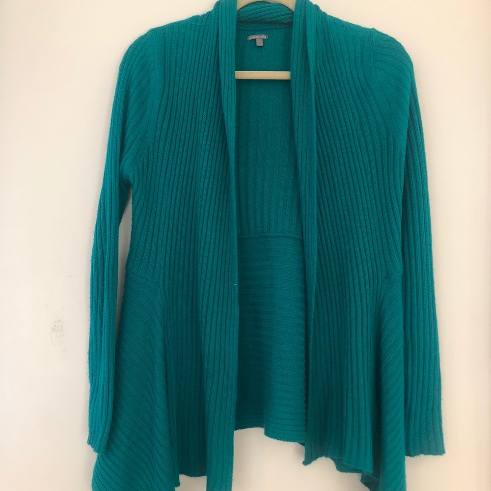 Teal cardigan